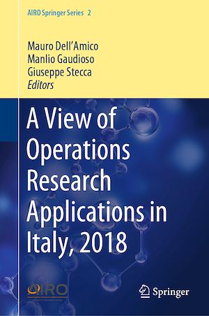 Téléchargez le livre :  A View of Operations Research Applications in Italy, 2018