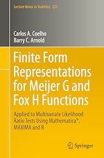 Télécharger le livre :  Finite Form Representations for Meijer G and Fox H Functions