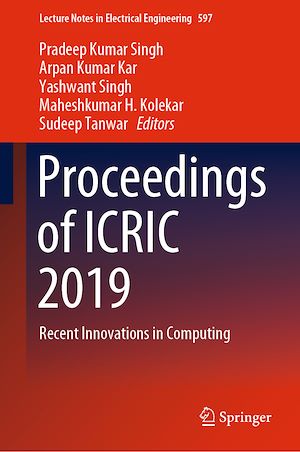 Téléchargez le livre :  Proceedings of ICRIC 2019