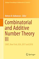 Télécharger le livre :  Combinatorial and Additive Number Theory III