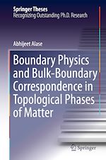 Télécharger le livre :  Boundary Physics and Bulk-Boundary Correspondence in Topological Phases of Matter