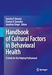 Télécharger le livre :  Handbook of Cultural Factors in Behavioral Health