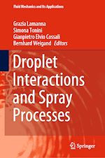 Download this eBook Droplet Interactions and Spray Processes