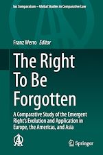 Télécharger le livre :  The Right To Be Forgotten