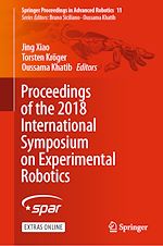 Télécharger le livre :  Proceedings of the 2018 International Symposium on Experimental Robotics