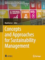 Télécharger le livre :  Concepts and Approaches for Sustainability Management