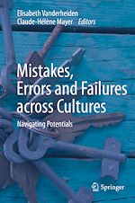 Télécharger le livre :  Mistakes, Errors and Failures across Cultures