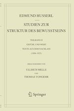 Télécharger le livre :  Studien zur Struktur des Bewusstseins