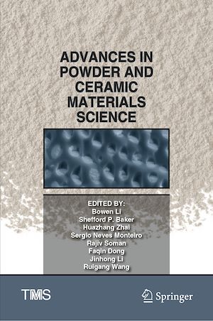 Téléchargez le livre :  Advances in Powder and Ceramic Materials Science