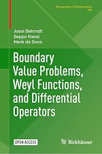 Download this eBook Boundary Value Problems, Weyl Functions, and Differential Operators