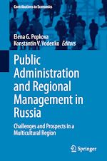 Télécharger le livre :  Public Administration and Regional Management in Russia