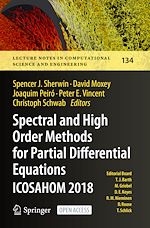 Download this eBook Spectral and High Order Methods for Partial Differential Equations ICOSAHOM 2018