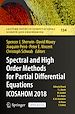 Télécharger le livre :  Spectral and High Order Methods for Partial Differential Equations ICOSAHOM 2018