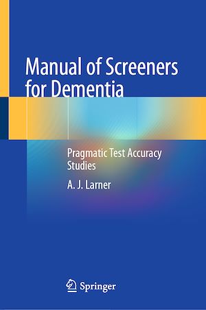 Téléchargez le livre :  Manual of Screeners for Dementia