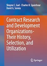 Télécharger le livre :  Contract Research and Development Organizations-Their History, Selection, and Utilization
