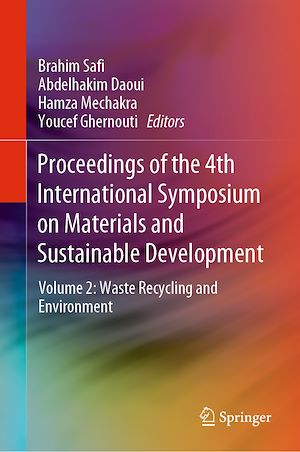 Téléchargez le livre :  Proceedings of the 4th International Symposium on Materials and Sustainable Development