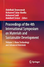 Télécharger le livre :  Proceedings of the 4th International Symposium on Materials and Sustainable Development