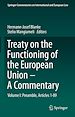 Télécharger le livre :  Treaty on the Functioning of the European Union - A Commentary