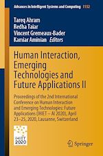 Télécharger le livre :  Human Interaction, Emerging Technologies and Future Applications II