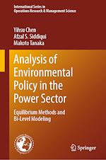 Télécharger le livre :  Analysis of Environmental Policy in the Power Sector