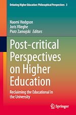 Télécharger le livre :  Post-critical Perspectives on Higher Education