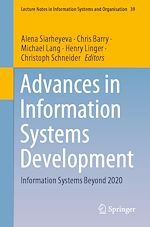 Télécharger le livre :  Advances in Information Systems Development