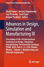 Télécharger le livre :  Advances in Design, Simulation and Manufacturing III