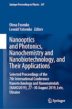 Télécharger le livre :  Nanooptics and Photonics, Nanochemistry and Nanobiotechnology, and  Their Applications