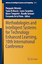Télécharger le livre :  Methodologies and Intelligent Systems for Technology Enhanced Learning, 10th International Conference