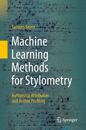 Téléchargez le livre :  Machine Learning Methods for Stylometry
