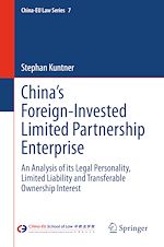 Télécharger le livre :  China's Foreign-Invested Limited Partnership Enterprise