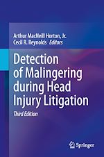 Télécharger le livre :  Detection of Malingering during Head Injury Litigation