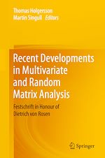 Télécharger le livre :  Recent Developments in Multivariate and Random Matrix Analysis