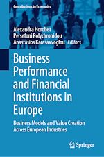 Télécharger le livre :  Business Performance and Financial Institutions in Europe