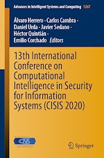 Télécharger le livre :  13th International Conference on Computational Intelligence in Security for Information Systems (CISIS 2020)