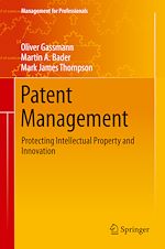 Télécharger le livre :  Patent Management