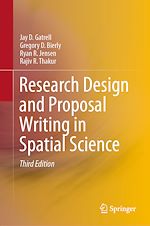 Télécharger le livre :  Research Design and Proposal Writing in Spatial Science