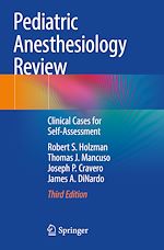 Télécharger le livre :  Pediatric Anesthesiology Review