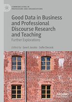 Télécharger le livre :  Good Data in Business and Professional Discourse Research and Teaching