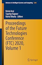 Télécharger le livre :  Proceedings of the Future Technologies Conference (FTC) 2020, Volume 1