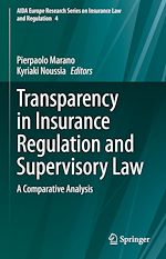 Download this eBook Transparency in Insurance Regulation and Supervisory Law