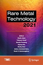 Télécharger le livre :  Rare Metal Technology 2021