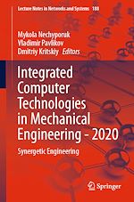 Télécharger le livre :  Integrated Computer Technologies in Mechanical Engineering - 2020
