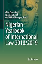 Télécharger le livre :  Nigerian Yearbook of International Law 2018/2019