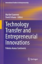 Télécharger le livre :  Technology Transfer and Entrepreneurial Innovations