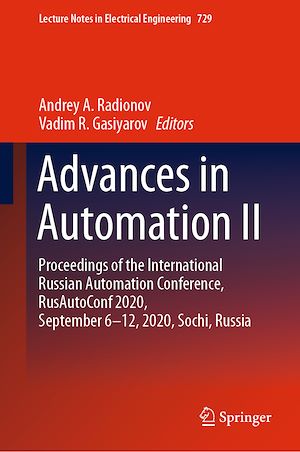 Téléchargez le livre :  Advances in Automation II