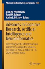Download this eBook Advances in Cognitive Research, Artificial Intelligence and Neuroinformatics