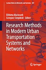 Télécharger le livre :  Research Methods in Modern Urban Transportation Systems and Networks