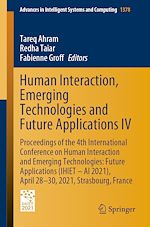 Télécharger le livre :  Human Interaction, Emerging Technologies and Future Applications IV