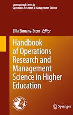 Télécharger le livre :  Handbook of Operations Research and Management Science in Higher Education